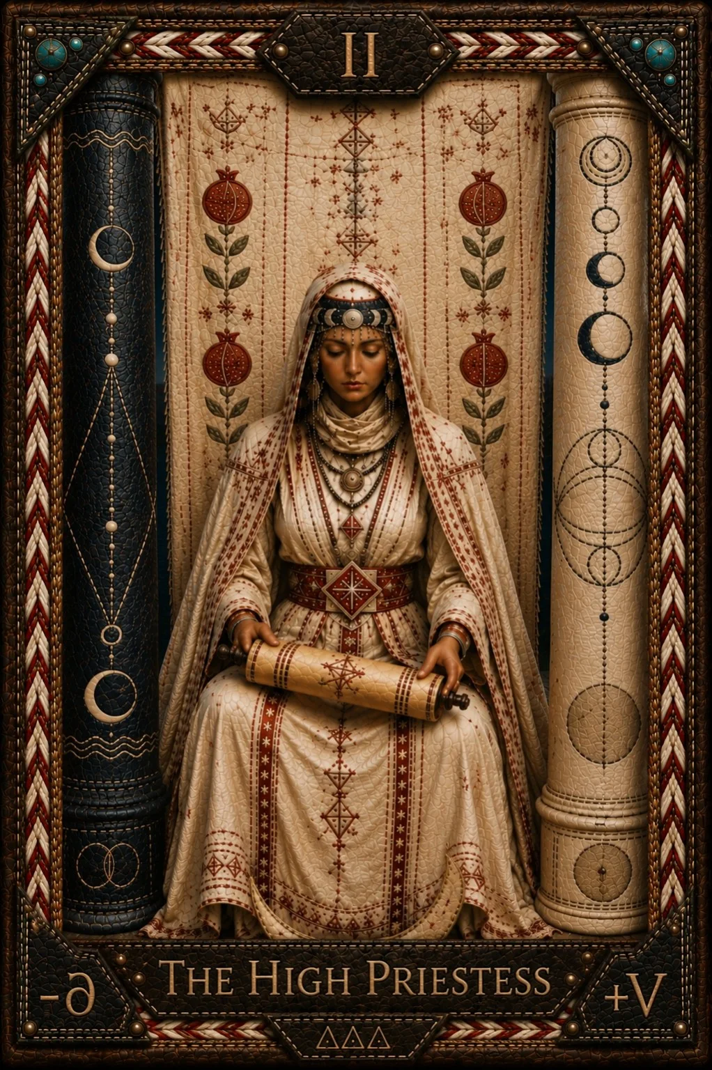 II The High Priestess — the Moon, memory, and inner rhythm