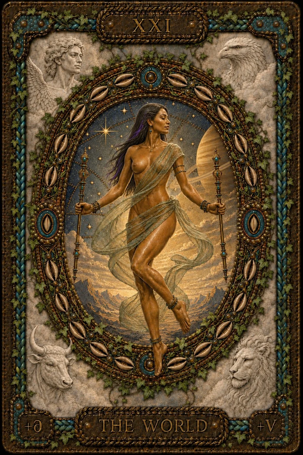 XXI The World — Saturn, completion, and transfer of the invariant