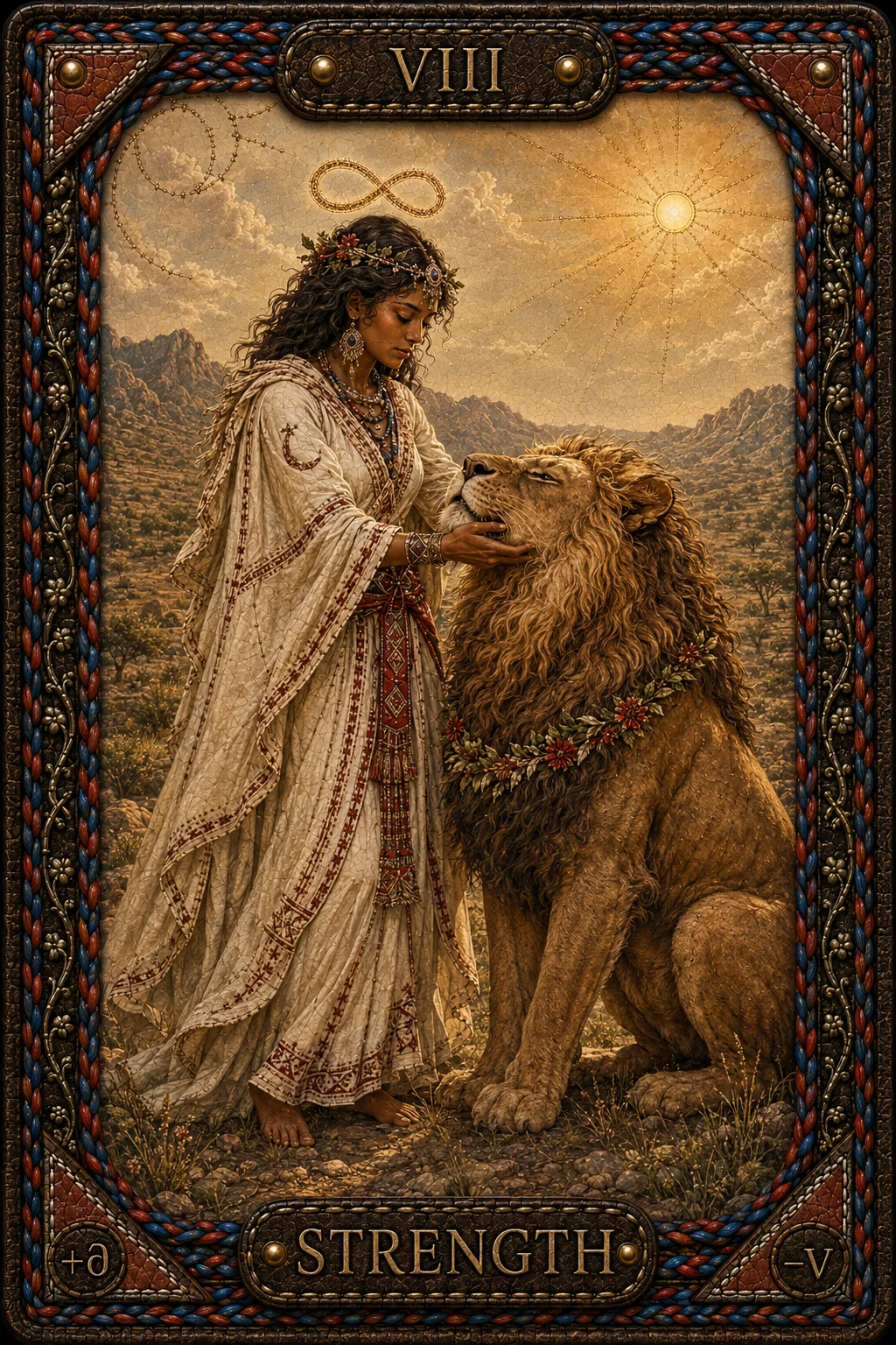 VIII Strength — Leo’s regulated living source