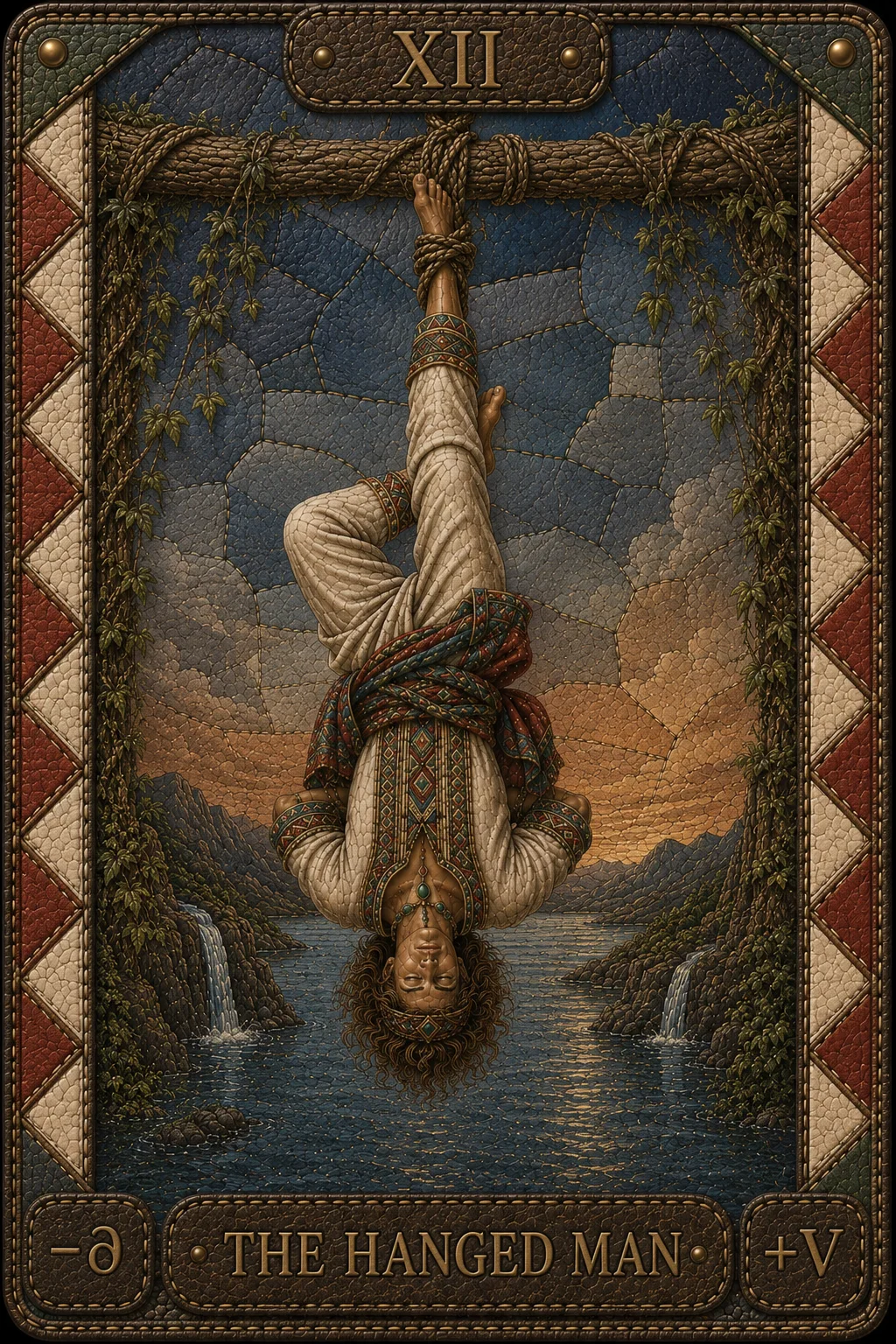 XII The Hanged Man — the card of Neptune and a change of coordinate system